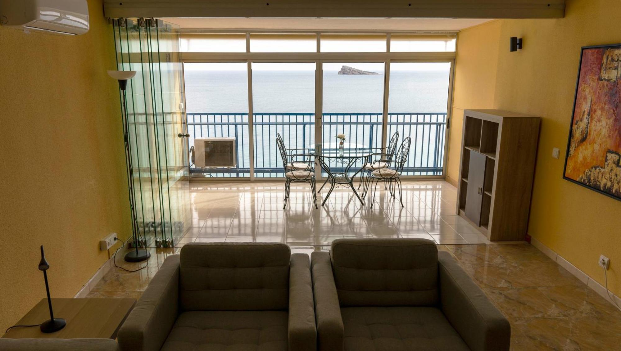 Las Palmeras 15D Daire Benidorm Dış mekan fotoğraf
