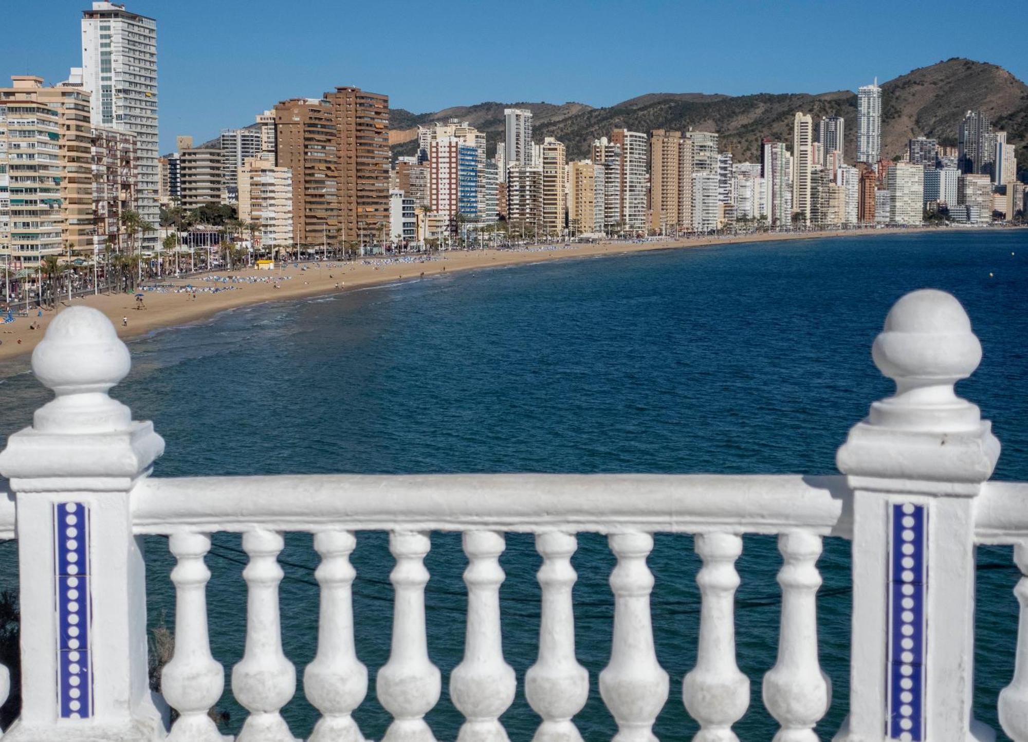 Las Palmeras 15D Daire Benidorm Dış mekan fotoğraf